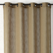 Rideau voilage à œillets Sperone vert olivier - 140x260cm - Linder - 898-80-375