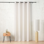 Rideau à œillets Mistolino blanc coton - 145x260cm - Linder - 1150-11-375