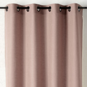 Rideau à œillets Mistolino marron noisette - 145x260cm - Linder - 1150-28-375