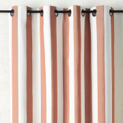 Rideau à œillets extérieur Ponant orange corail - 140x265cm - Linder - 1708-38-375