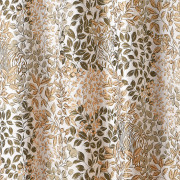 Rideau à œillets Tigre jaune doré vert sauge - 140x240cm - Linder - 1448-30-10210-375