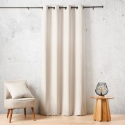 Rideau à œillets Baltic blanc craie - 135x260cm - Linder - 1944-11-375