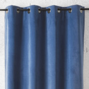 Rideau à œillets Baltic bleu baltique - 135x260cm - Linder - 1944-49-375