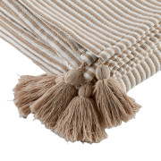 Jetée de Lit Faros beige ficelle - 140x200cm - Linder - 5136-25-841