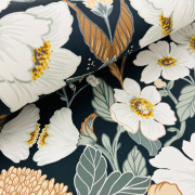 Papier peint vinyle sur intissé Romantic Flowers bleu et vert - Sélection - Rasch - 581904