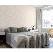 Papier peint vinyle sur intissé Florentine beige - Sélection - Rasch - 791525