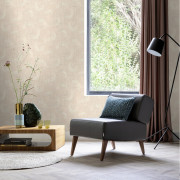 Papier peint Expansé sur intissé Graphic Curves beige - Sélection - Rasch - 429046