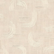 Papier peint Expansé sur intissé Graphic Curves beige - Sélection - Rasch - 429046
