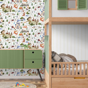 Papier peint intissé Chevaliers multicolore - Sweet Dreams - Ugépa - N06310