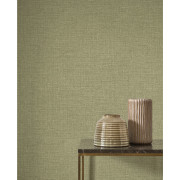 Papier peint intissé Flax vert tilleul - Tailor Made - Casadeco - MADE202127280