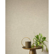 Papier peint intissé Flax taupe - Tailor Made - Casadeco - MADE202121720