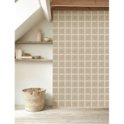 Papier peint intissé Gentle Tread beige - Tailor Made - Casadeco - MADE202082605