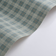 Papier peint intissé Fitting Room bleu canard - Tailor Made - Casadeco - MADE202076877