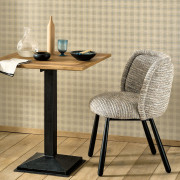 Papier peint intissé Fitting Room beige ficelle - Tailor Made - Casadeco - MADE202072841