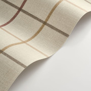 Papier peint intissé Smooth Grid bourgogne - Tailor Made - Casadeco - MADE202031823