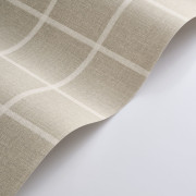 Papier peint intissé Smooth Grid beige lin - Tailor Made - Casadeco - MADE202031530