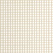 Papier peint intissé Gingham Charm Vichy beige sable - Tailor Made - Casadeco - MADE202061012