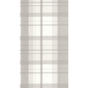 Papier peint intissé Tartan Touch gris duvet - Tailor Made - Casadeco - MADE202059418