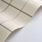 Papier peint intissé Smooth Grid grège - Tailor Made - Casadeco - MADE202031210