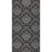 Papier peint intissé Panache noir fusain - Elixir - Casadeco - EXIR202019907