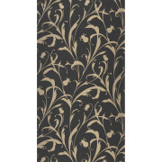 Papier peint intissé Opaline noir fusain - Elixir - Casadeco - EXIR202009277