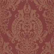 Papier peint intissé Quintessence rouge Opéra - Elixir - Casadeco - EXIR201998888