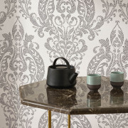 Papier peint intissé Quintessence beige parchemin - Elixir - Casadeco - EXIR201991973