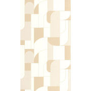 Papier peint vinyle sur intissé Achille blanc beige - Maison Siméon - Caselio - MSI107390387