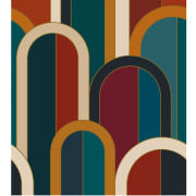 Panoramique intissé Barthélemy multicolore - 250X310cm - Maison Siméon - Caselio - MSI107446102