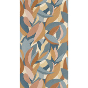 Papier peint vinyle sur intissé Euphyra terracotta bleu - Éléa - Caselio - ELEA107356023