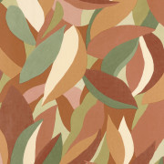 Papier peint vinyle sur intissé Euphyra terracotta - Éléa - Caselio - ELEA107354055