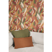 Papier peint vinyle sur intissé Euphyra terracotta - Éléa - Caselio - ELEA107354055