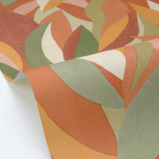 Papier peint vinyle sur intissé Euphyra terracotta - Éléa - Caselio - ELEA107354055