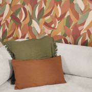 Papier peint vinyle sur intissé Euphyra terracotta - Éléa - Caselio - ELEA107354055