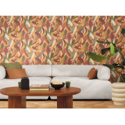 Papier peint vinyle sur intissé Euphyra terracotta - Éléa - Caselio - ELEA107354055