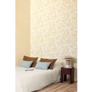 Papier peint vinyle sur intissé Kaléa beige - Éléa - Caselio - ELEA107361010