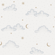 Papier peint intissé Nuage blanc - Sweet Dreams - Ugépa - N07301