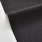 Papier peint vinyle sur intissé Linen Uni noir - Moonlight 3 - Caselio - MNL368529999