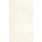 Papier peint vinyle sur intissé Bloom Rêverie blanc or - Moonlight 3 - Caselio - MNL3107170297