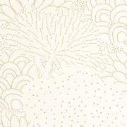 Papier peint vinyle sur intissé Bloom Rêverie blanc or - Moonlight 3 - Caselio - MNL3107170297
