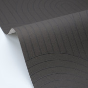 Papier peint vinyle sur intissé Curved Line noir - Moonlight 3 - Caselio - MNL3107119982