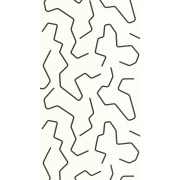Papier peint vinyle sur intissé Art Line noir et blanc - Moonlight 3 - Caselio - MNL3107100972