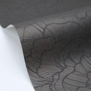 Papier peint vinyle sur intissé Delicate Petals noir - Moonlight 3 - Caselio - MNL3107089957