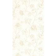 Papier peint vinyle sur intissé Silent Garden blanc or - Moonlight 3 - Caselio - MNL3107070244