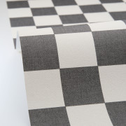Papier peint vinyle sur intissé Checks noir et blanc - Moonlight 3 - Caselio - MNL3106749000
