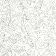 Papier peint vinyle sur intissé Végétalia noir et blanc - Moonlight 3 - Caselio - MNL3106500929