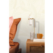Papier peint expansé sur intissé Natura blanc craie - Moonlight 3 - Caselio - MNL3106040000