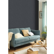 Papier peint vinyle sur intissé Uni mat gris anthracite - Moonlight 3 - Caselio - MNL3103229610