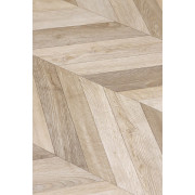 Sol PVC - Pamera 537 parquet chevron Pointe de Hongrie chêne miel - Loft - IVC - rouleau 4M
