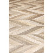 Sol PVC - Pamera 537 parquet chevron Pointe de Hongrie chêne miel - Loft - IVC - rouleau 4M